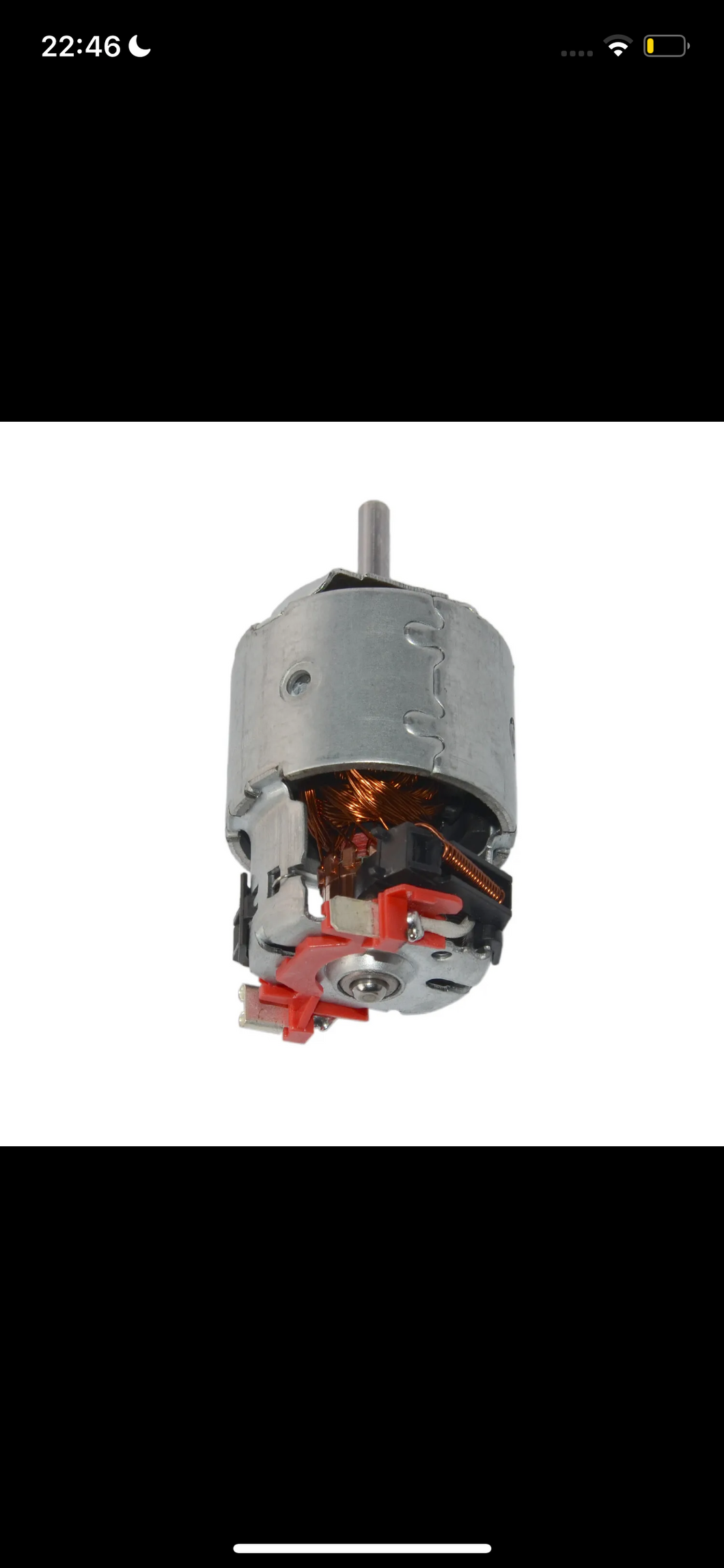 Ford Capri replacement heater motor